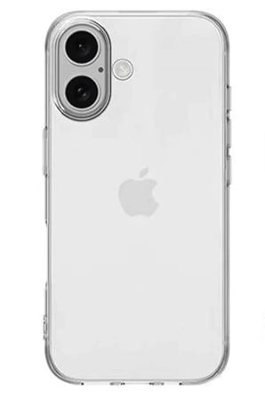 Newface Apple iPhone 16 Plus Kılıf Lüx Şeffaf Silikon