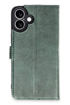Newface Apple iPhone 16 Plus Kılıf Trend S Plus Kapaklı Kılıf - Yeşil