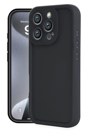 Newface Apple iPhone 16 Pro Max Kılıf Viera Silikon - Siyah