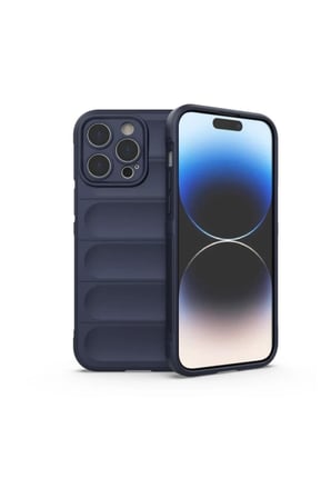 Newface Apple iPhone 16 Pro Max Kılıf Optimum Silikon - Lacivert