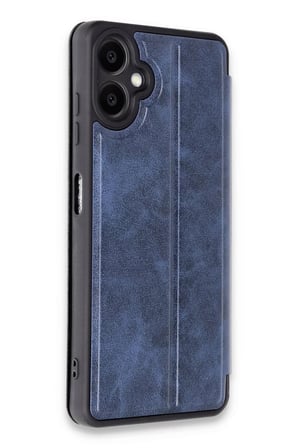 Newface Samsung Galaxy A06 Kılıf Flip Cover - Lacivert