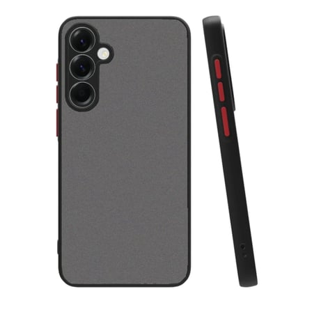 Newface Samsung Galaxy S25 Kılıf Montreal Silikon Kapak - Siyah