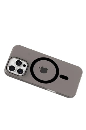 Joko Apple iPhone 16 Pro Max PC Blank Magsafe Kapak - Siyah