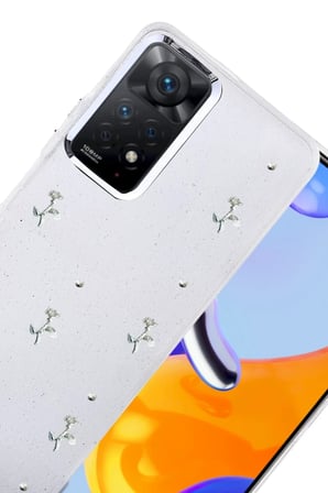 Newface Xiaomi Redmi Note 11 Pro Fiyonk Desenli Kapak - Desen 4