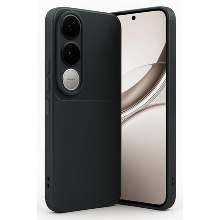 Newface Vivo V50 Lite 4G Auto Focus Karbon Kapak - Siyah