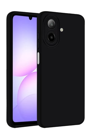 Newface Samsung Galaxy A07 4G First Silikon - Siyah