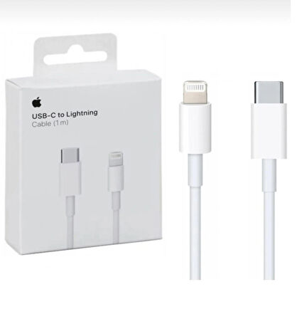 Apple Usb-c & Lightning Data ve Şarj Kablosu 1m