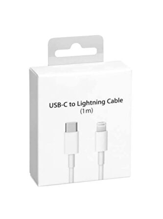 Apple Usb-c & Lightning Data ve Şarj Kablosu 1m