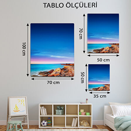 Deniz Temalı, Kayalık Kenarı Tablo-TBL190