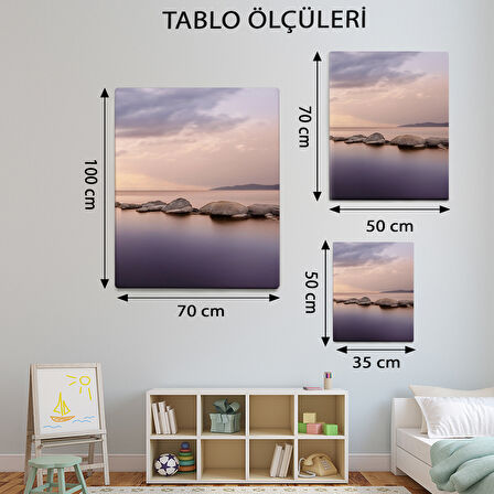 Deniz Temalı, Göl Kayalığı Tablo-TBL193