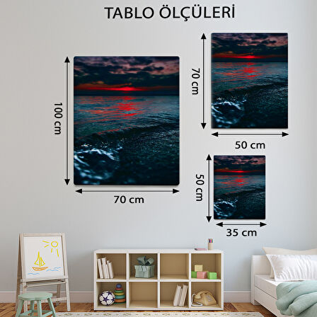 Deniz Temalı, Dalga Detayı Tablo-TBL207