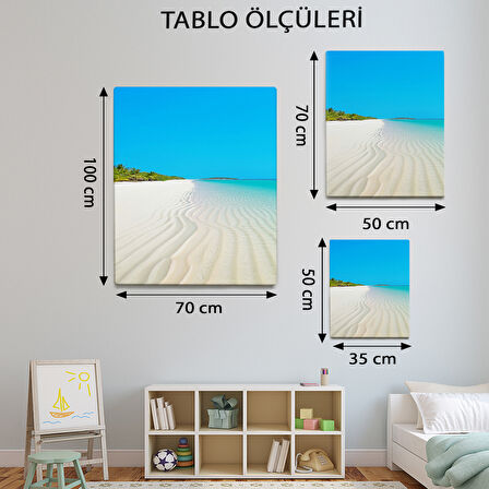 Deniz Temalı, Plaj Kenarı Tablo-TBL212