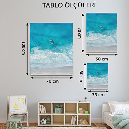 Deniz Temalı, Plaj Denizi Tablo-TBL220