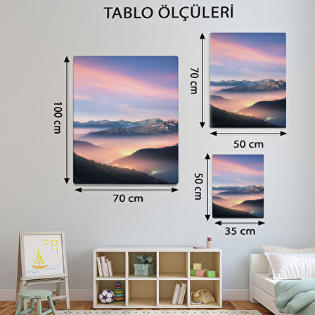 Manzara Temalı, Vadiler Tablo-TBL232