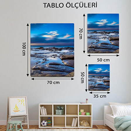 Manzara Temalı, Kayalıklar Tablo-TBL236