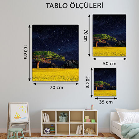 Manzara Temalı, Gökyüzü Safarisi Tablo-TBL24