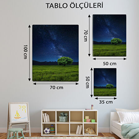 Manzara Temalı, Yalnız Ağaç Tablo-TBL27