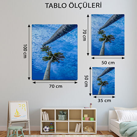 Ağaç Temalı, Palmiye Bakışı Tablo-TBL295