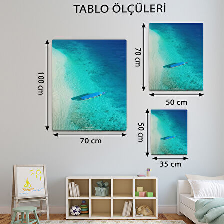 Deniz Temalı, Mavi Deniz Tablo-TBL298