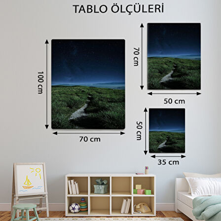 Manzara Temalı, Gece Ovası Tablo-TBL2