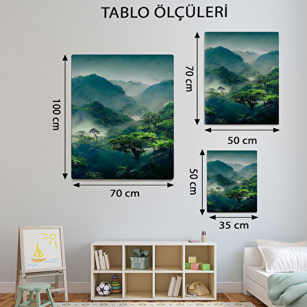 Manzara Temalı, Amazon Ormanı Tablo-TBL303