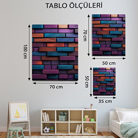 Modern Temalı, Kiremitler Tablo-TBL315