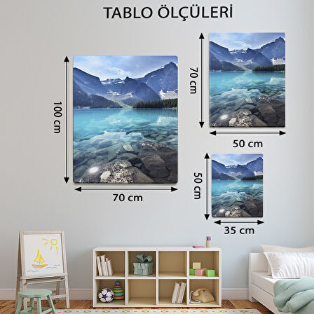 Deniz Temalı, Dağ Gölü Tablo-TBL354