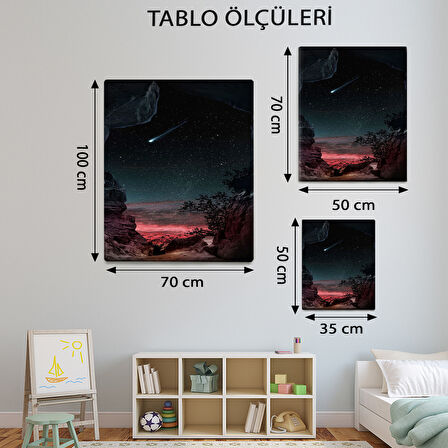 Manzara Temalı, Gökyüzü Manzarası Tablo-TBL356