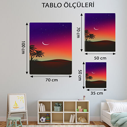 Minimalist Temalı, Kızılçöl Tablo-TBL370