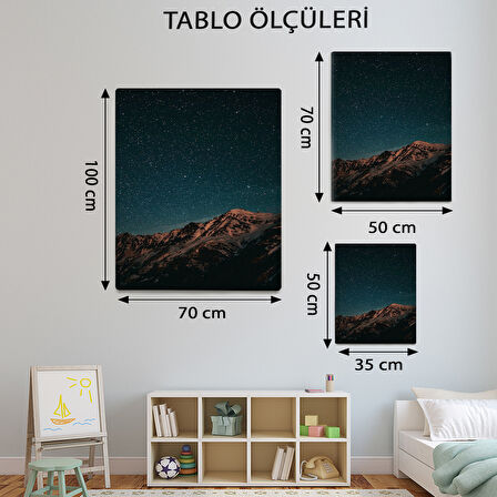 Manzara Temalı, Tepe Ve Gökyüzü Tablo-TBL371