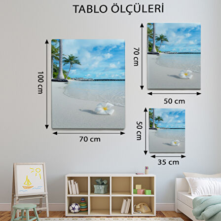 Deniz Temalı, Plaj Çiçeği Tablo-TBL373