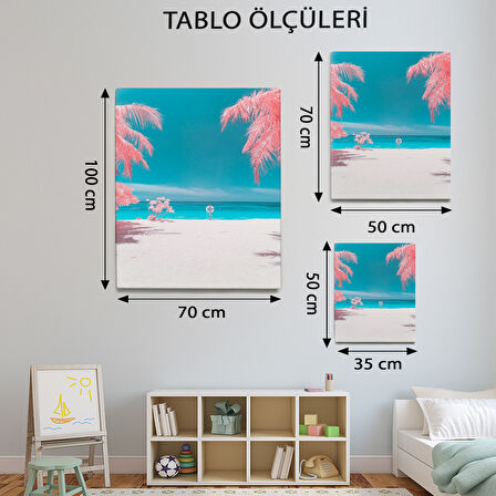 Manzara Temalı, Palmiye Beach Tablo-TBL377