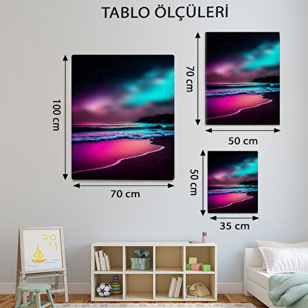 Modern Temalı, Yakamoz Plajı Tablo-TBL394