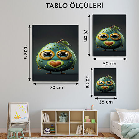 Modern Temalı, Avakadocuk Tablo-TBL409