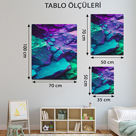 Modern Temalı, Kayalar Tablo-TBL423