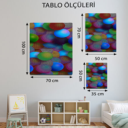 Modern Temalı, Kürelerküreler Tablo-TBL441