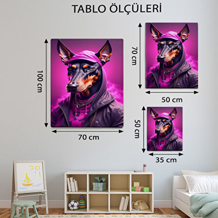 Hayvan Temalı, Sokak Köpeği Tablo-TBL444