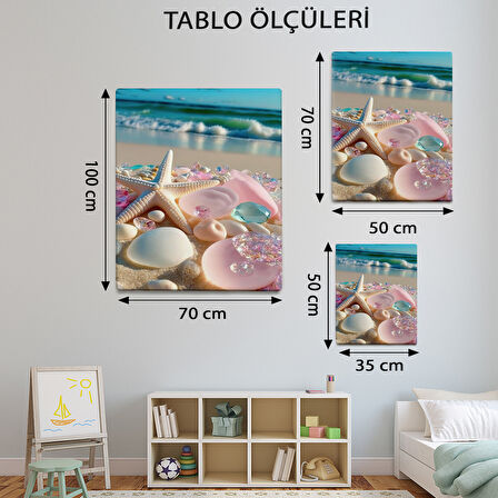 Modern Temalı, Deniz Taşları Tablo-TBL450