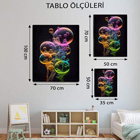 Modern Temalı, Kabarcık Şovu Tablo-TBL481