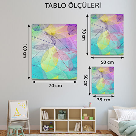 Soyut Temalı, Yaprak İzleri Tablo-TBL488