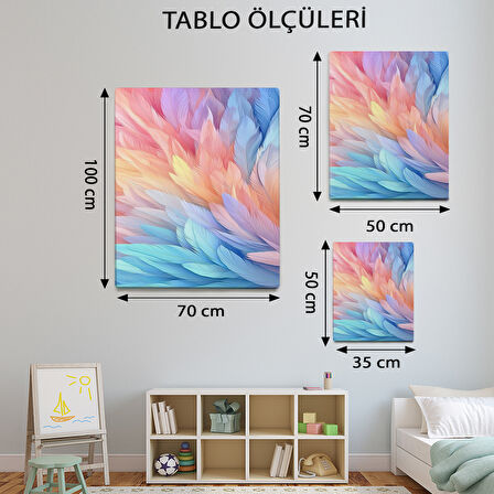 Modern Temalı, Soft Tüyler Tablo-TBL493