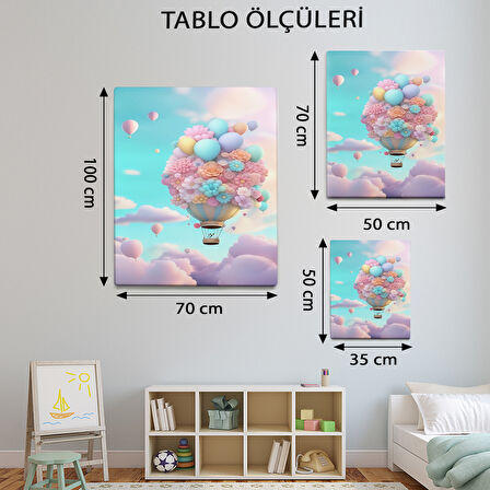 Modern Temalı, Çiçek Balonu Tablo-TBL495