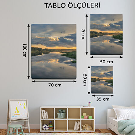 Deniz Temalı, Göle Yansıyış Tablo-TBL52