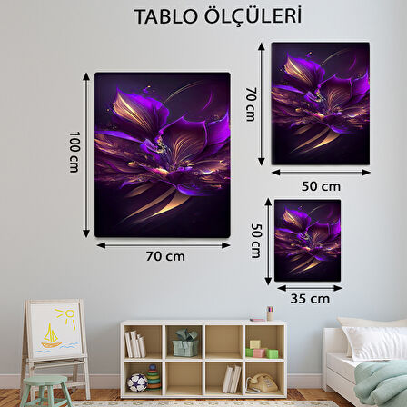 Çiçek Temalı, Işık Çiçeği Tablo-TBL539