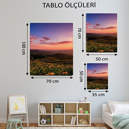 Manzara Temalı, Kızıl Manzara Tablo-TBL53