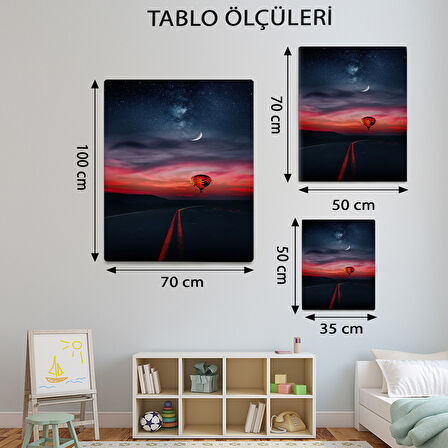 Modern Temalı, Ufukta Yol Tablo-TBL54