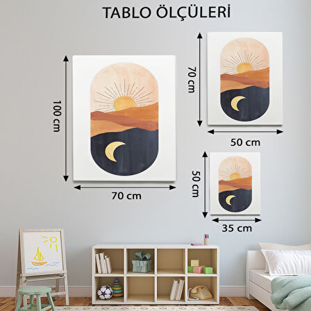 Minimalist Temalı, Bohem Tasarımlı Tablo-TBL561