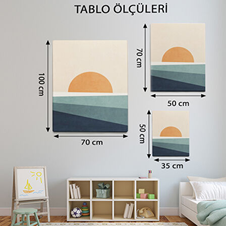 Modern Temalı, Bohem Tasarımlı Tablo-TBL562