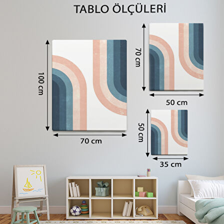 Minimalist Temalı, Bohem Tasarımla Tablo-TBL566