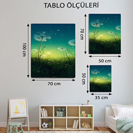 Çiçek Temalı, Hindibağ Şöleni Tablo-TBL59